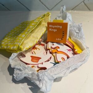 Lovevery rhyming ring toy set (complete set)